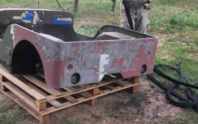 AÉROGOMMAGE JEEP WILLYS