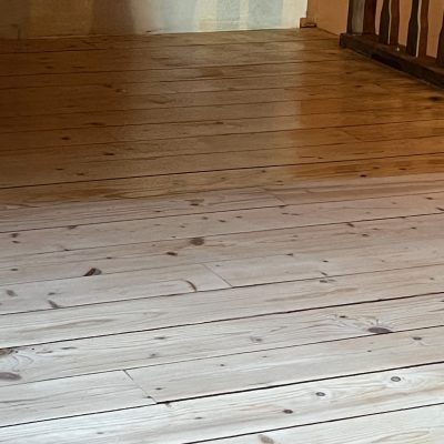 Ponçage et Vitrificateur d’un parquet bois