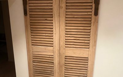 AÉROGOMMAGE DE PERSIENNE BOIS