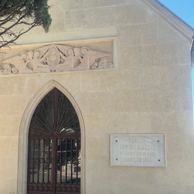 AÉROGOMMAGE CHAPELLE CIMETIÈRE VIEUX DE BÉZIERS