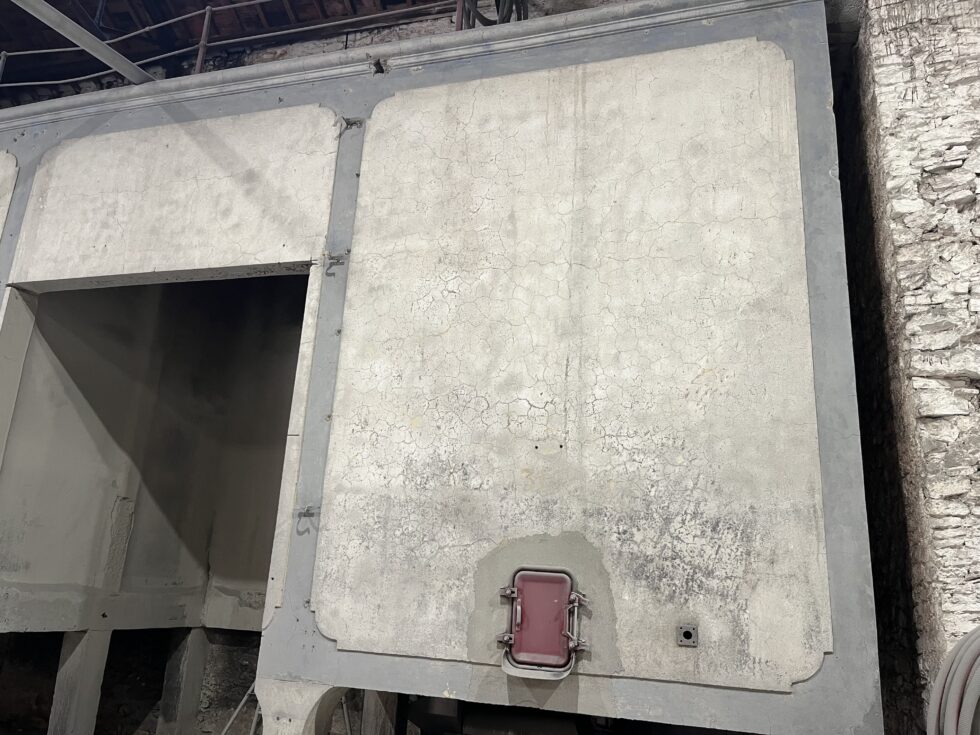 CUVE DÉCAPÉ PAR SYSTÈME DE SABLAGE