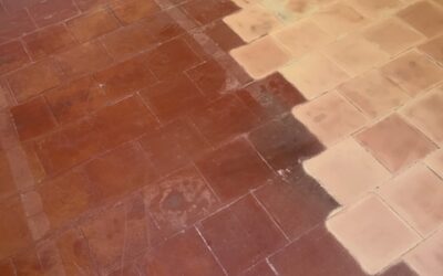 SABLAGE DE TOMETTES EN TERRE CUITE