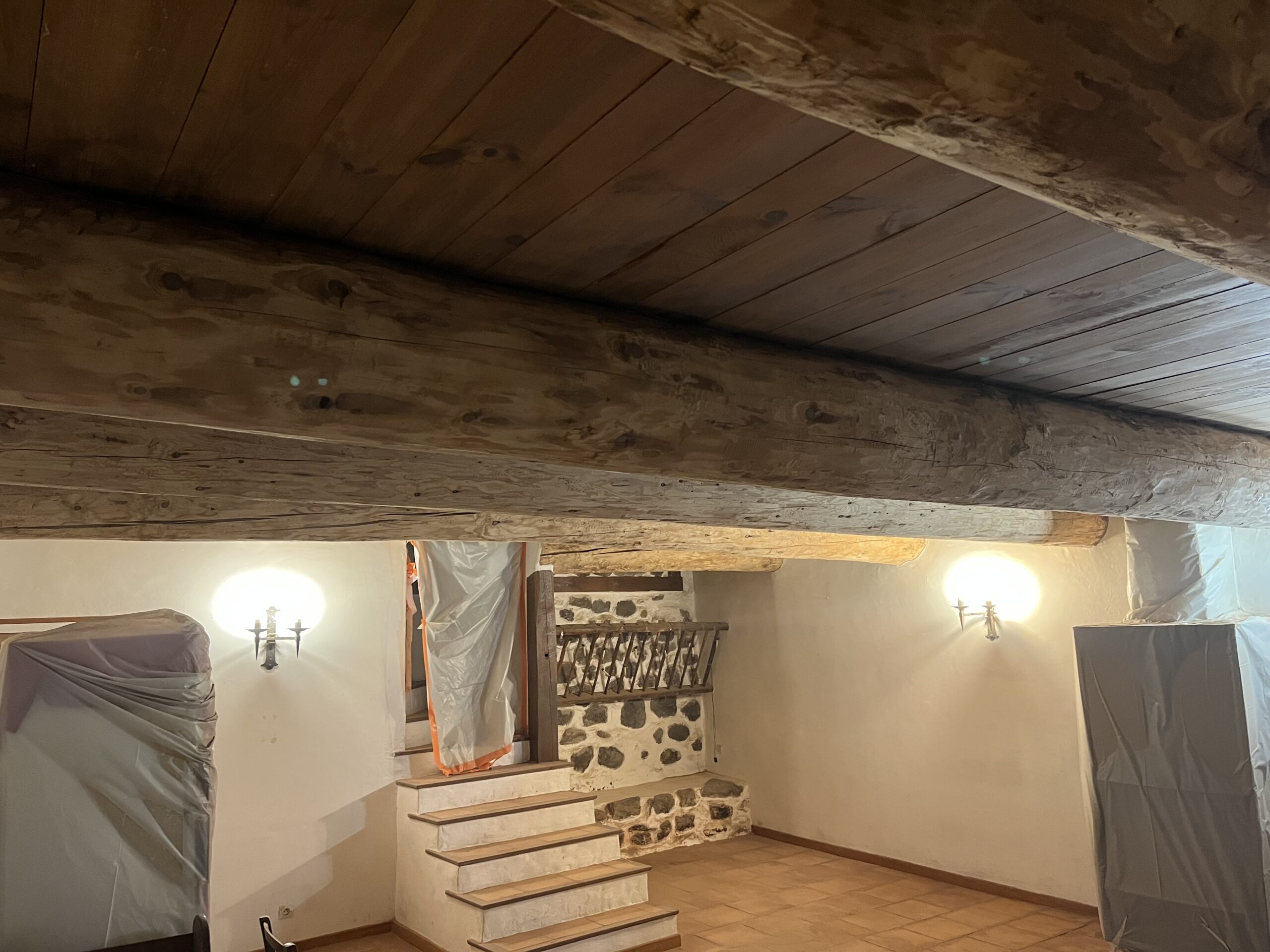 SABLAGE DE POUTRE BOIS 