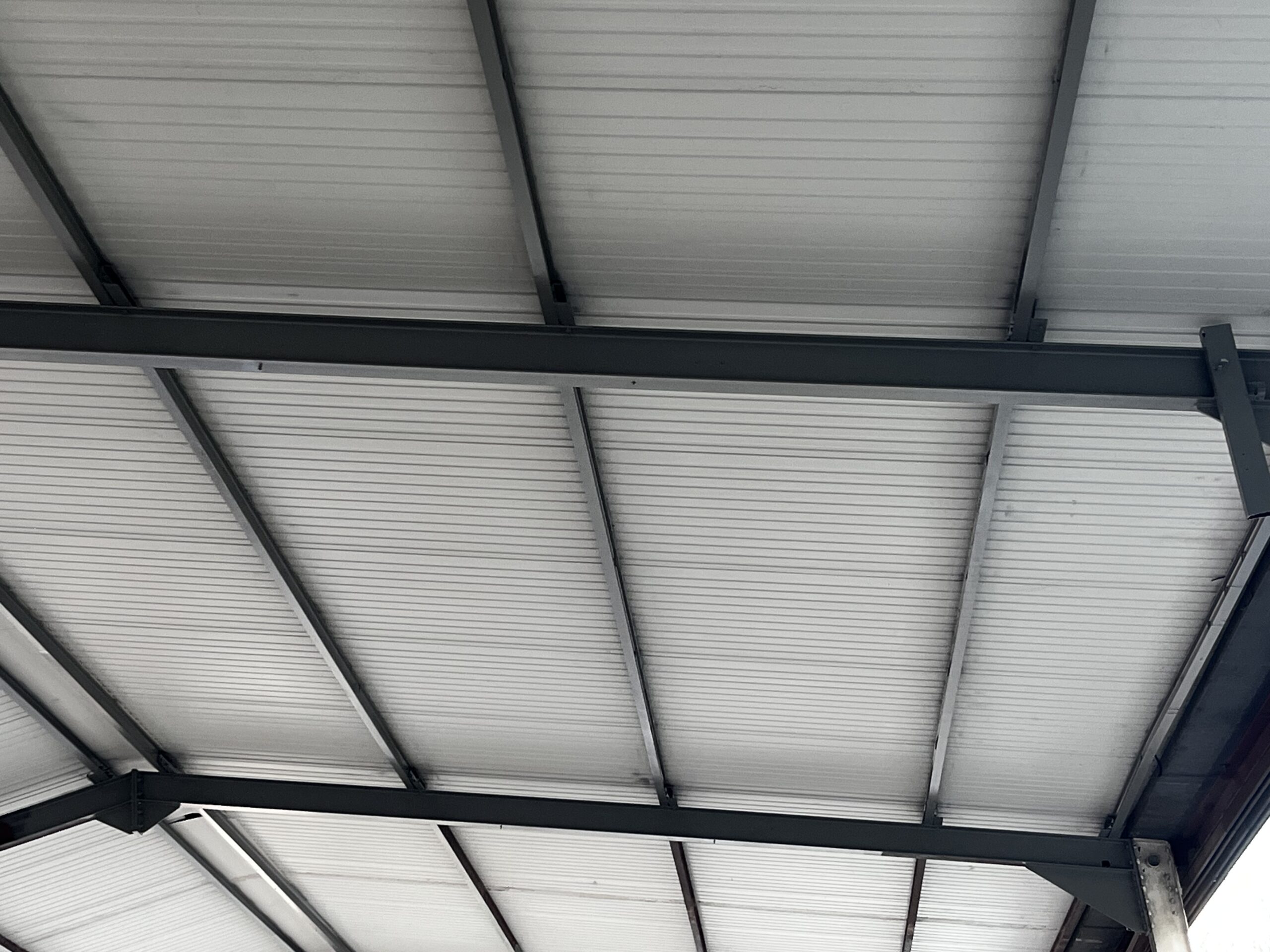 Photo de charpente traitée